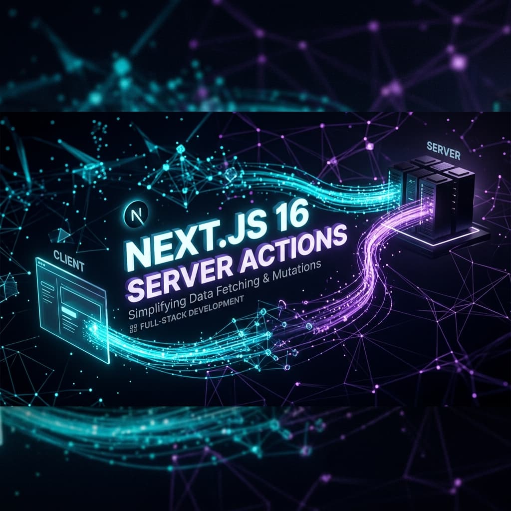 Mastering Next.js 16 Server Actions & Forms: The Future of Full-Stack React